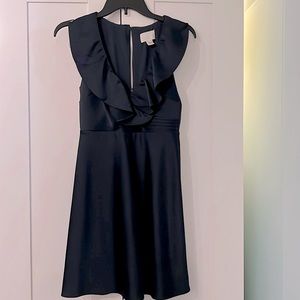 J. Crew Satin Navy Dress - 2P